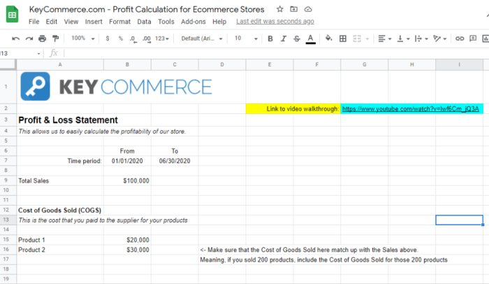 Margin calculate